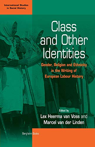 Book cover: "Class and Other Identities" with a historical photo of workers.