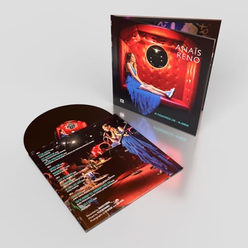 Vinyl record and album cover for Anaïs Reno’s live performance.