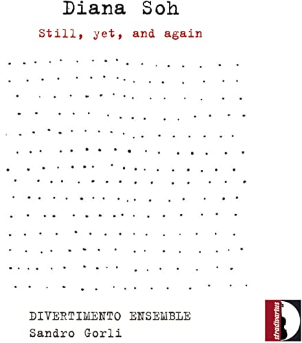 CD cover: white background with black dots, text reading "Diana Soh".