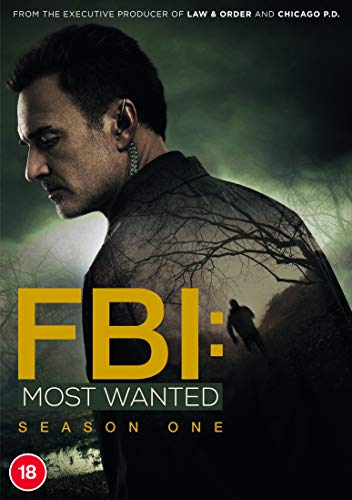 FBI: Most Wanted Season 1 DVD cover featuring a man’s profile.