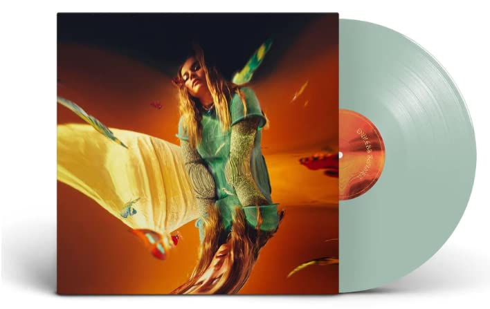 Jack River's "Endless Summer" vinyl record with a woman and butterflies.