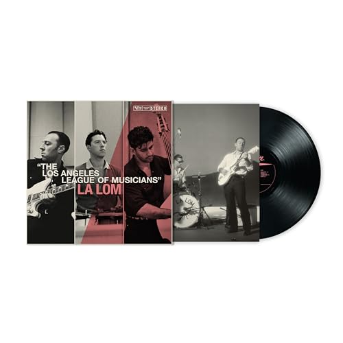 Vinyl record and album cover featuring a band in black and white.