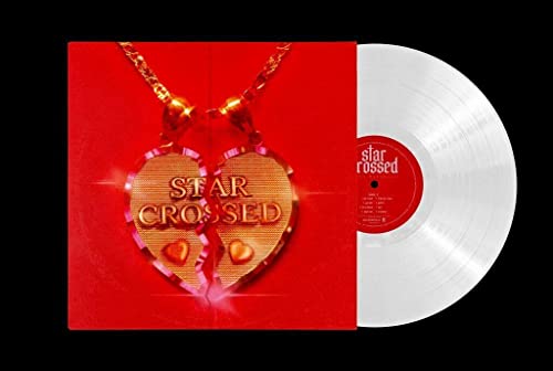 Kacey Musgraves’ “star-crossed” vinyl record with heart-shaped pendant cover.