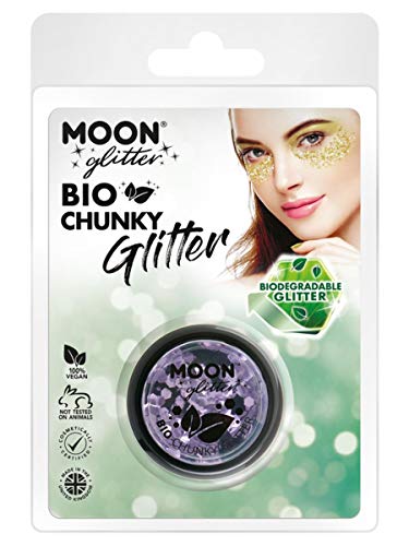 Moon Glitter Bio Chunky Glitter Lilac