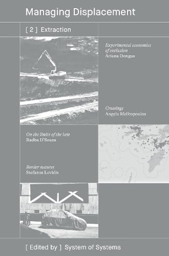 Book cover with images of construction, maps, and a covered car.