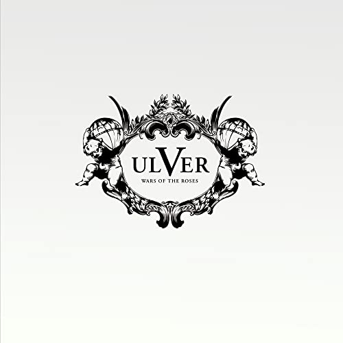 Ulver “Wars Of The Roses” album cover: ornate black and white design.