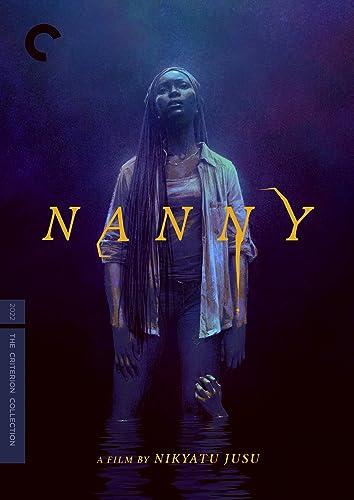 Nanny DVD cover featuring a woman partially submerged in water.