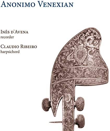 CD cover featuring ornate Venetian mask and musician names.