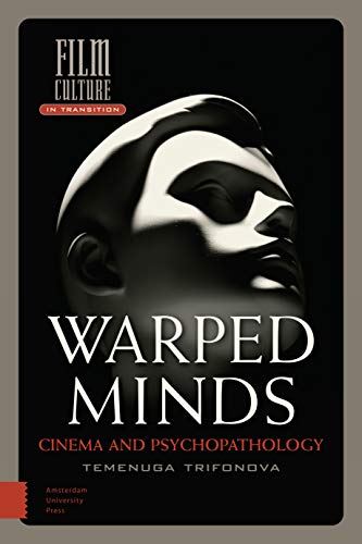 Book cover: "Warped Minds" with a distorted face and bold white text.