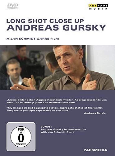 DVD cover for documentary “Long Shot Close Up” featuring Andreas Gursky.