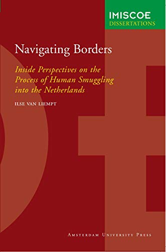 Book cover: "Navigating Borders" about human smuggling into the Netherlands.