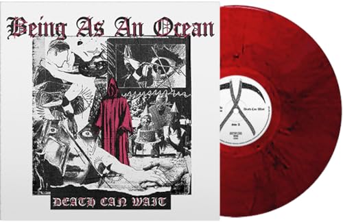 “Being As An Ocean” vinyl record with red and black marbled disc.