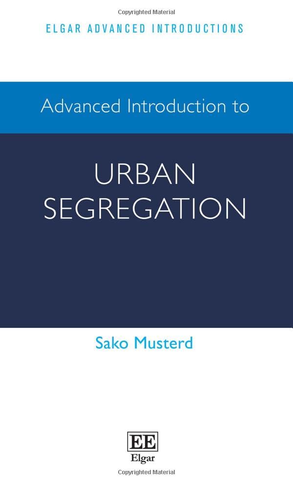 Advanced Introduction to Urban Segregation