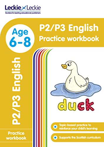 P2/P3 English Practice Workbook: Extra Practice for CfE Primary School English (Leckie Primary Success)