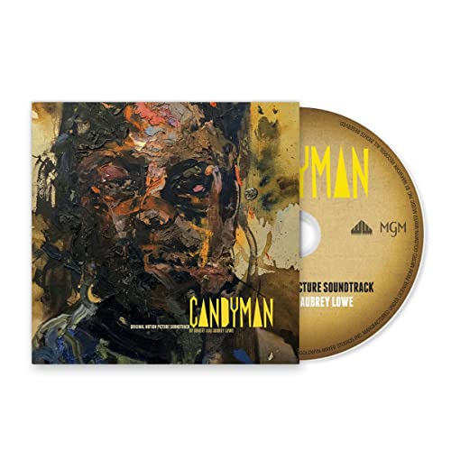 “Candyman” soundtrack CD by Robert Lowe with textured, dark portrait cover.