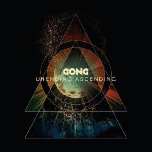 Gong album cover: a glowing planet within concentric circles and a triangle.