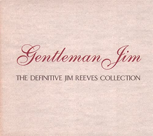 CD cover for “Gentleman Jim” by Jim Reeves, pink background.