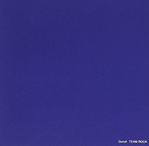 Dark purple CD cover with "Quruli TEAM ROCK" text at the bottom.