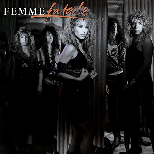 CD cover for “Femme Fatale” featuring five women with long hair.