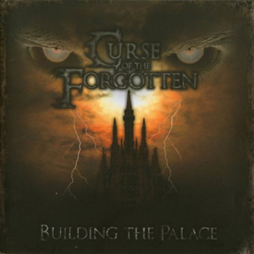 CD cover: dark castle silhouette with lightning, ominous eyes above.