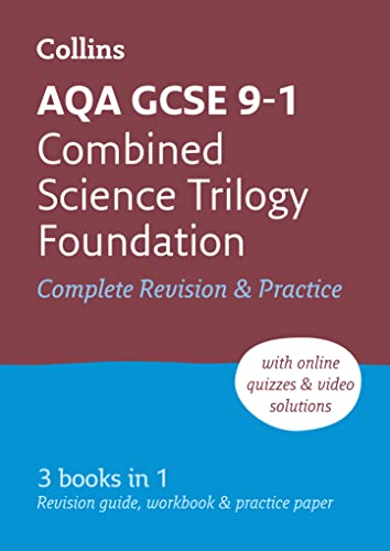 AQA GCSE 9-1 Combined Science Foundation All-in-One Complete Revision and Practice: Ideal for home learning, 2022 and 2023 exams