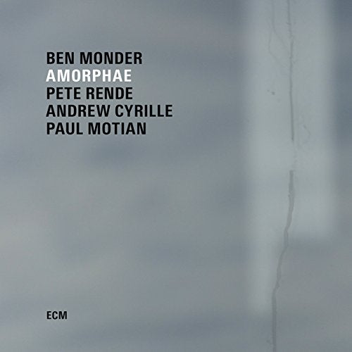 CD cover for Ben Monderās āAmorphaeā featuring artist names in white text.