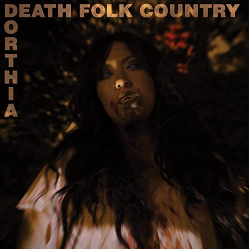 Dark album cover featuring a woman with long hair and distressed makeup.