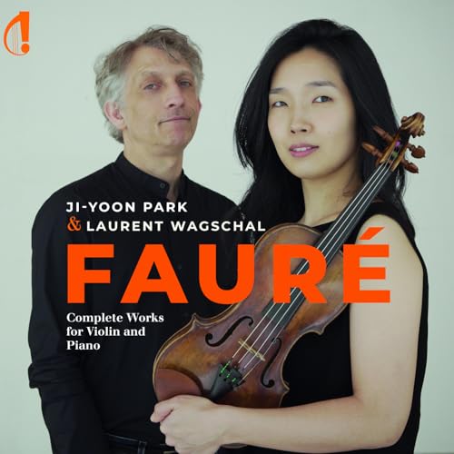 CD cover featuring musicians with a violin and the name “Faure.”