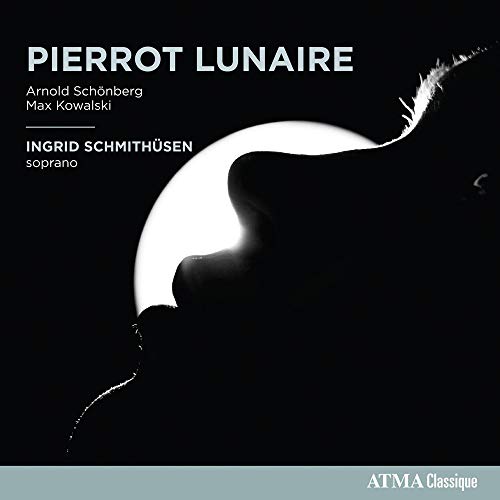 CD cover for “Pierrot Lunaire” featuring Ingrid Schmithüsen, soprano.