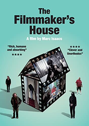 DVD cover for “The Filmmaker’s House” featuring a house made of film strips.