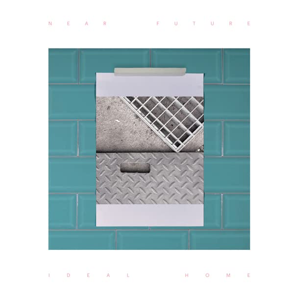 Vinyl record cover: teal tiles framing a concrete and metal grate.