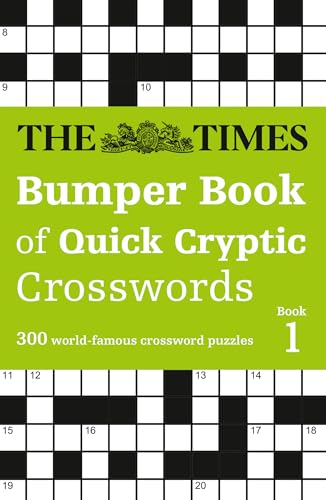 The Times Bumper Book of Quick Cryptic Crosswords book 1 : 300 World-Famous Crossword Puzzles