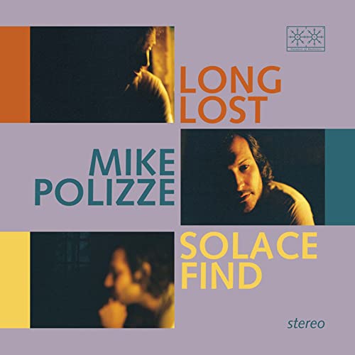 CD cover for Mike Polizze’s “Long Lost Solace Find” with portrait.