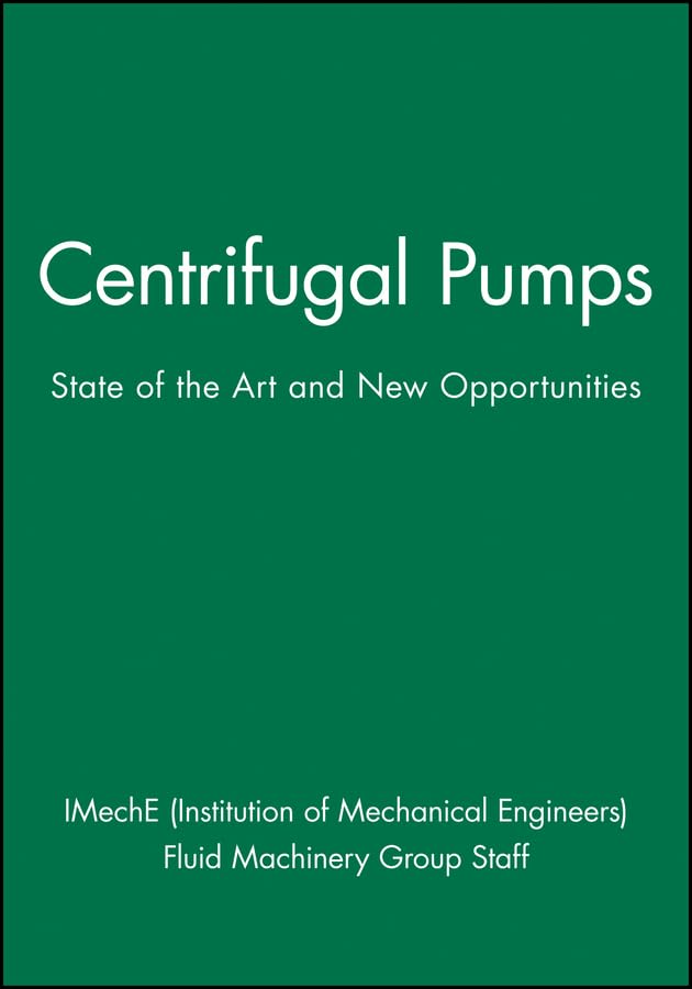 Centrifugal Pumps: State of the Art and New Opportunities