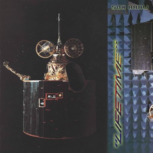 Vinyl album cover for Sun Araw’s “Lifetime” featuring a satellite image.