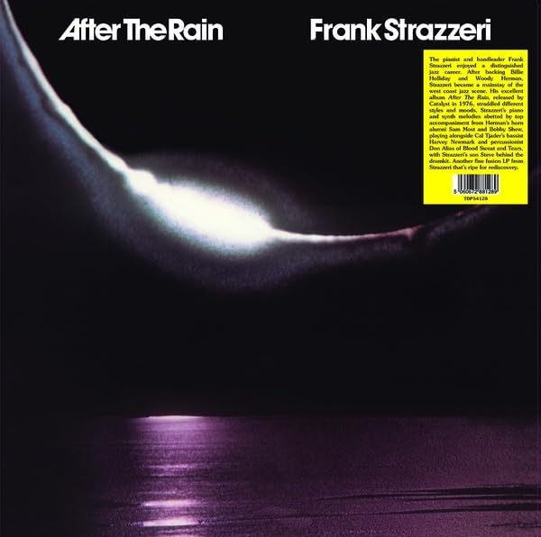 Vinyl record cover: "After The Rain" by Frank Strazzeri, abstract design.