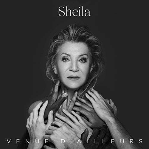 Black and white DVD cover featuring Sheila with hands around her neck.