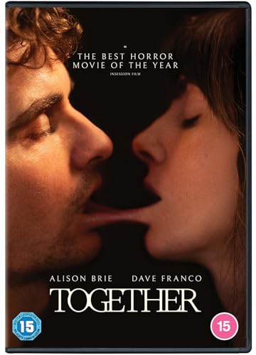 DVD cover featuring a close-up of two people intimately facing each other.
