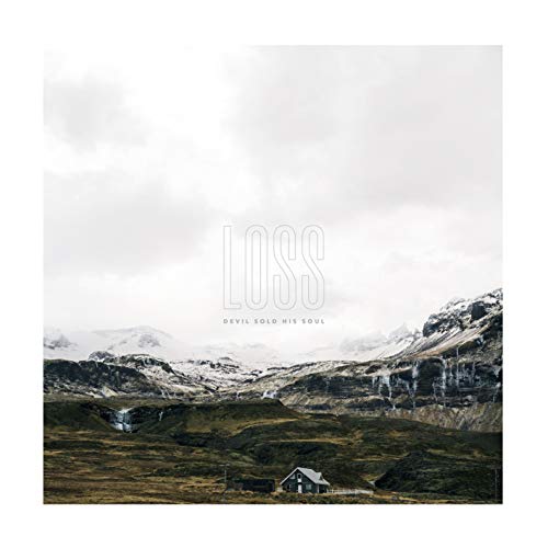 Album cover for "Loss" by Devil Sold His Soul, featuring a snowy landscape.