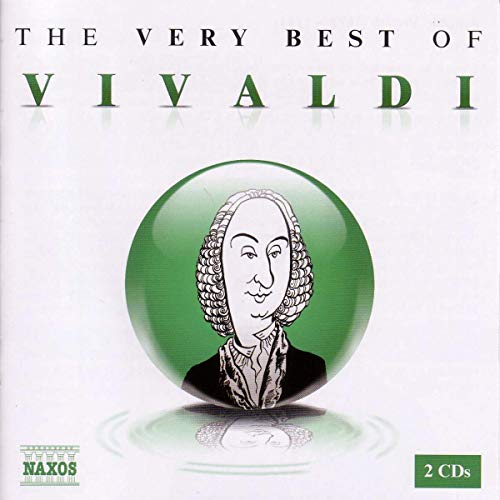 CD cover: Vivaldi portrait inside a green circle, text above.