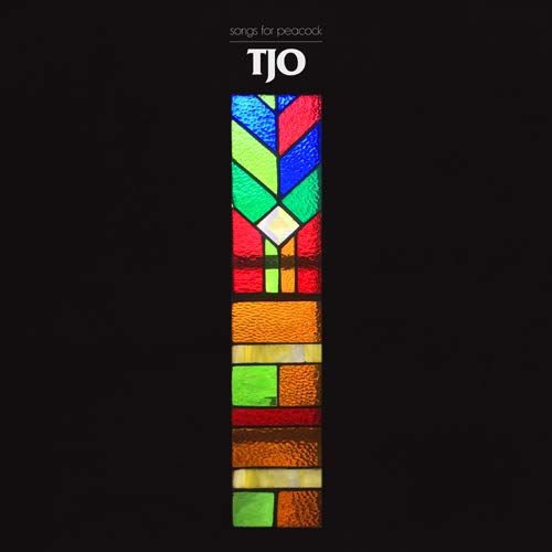 Album cover for Tjo - Songs For Peacock, featuring stained glass design.