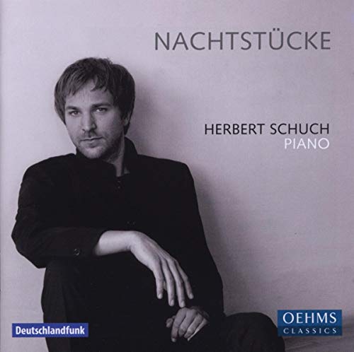 CD cover featuring pianist Herbert Schuch in a dark suit.