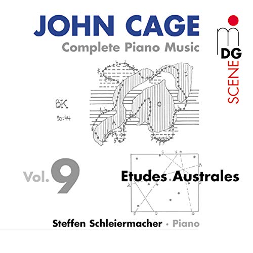 CD cover for John Cage’s “Complete Piano Music, Vol. 9” by Steffen Schleiermacher.