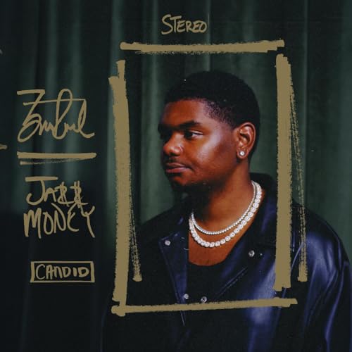 CD cover: Portrait of a Black man framed with gold text.