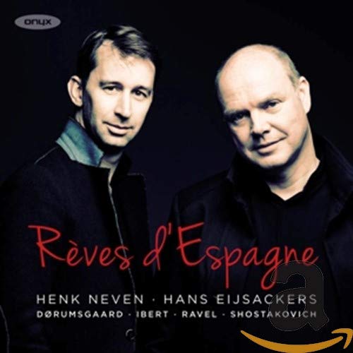 CD cover featuring portraits of two men, Henk Neven and Hans Eijsackers.