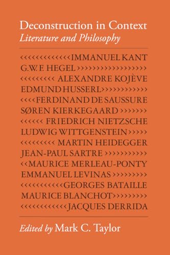 Deconstruction in Context: Literature and Philosophy