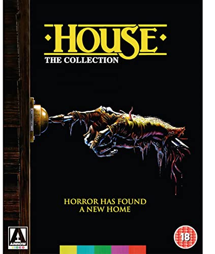 Blu-ray cover art showing a decaying hand reaching for a brass doorknob.