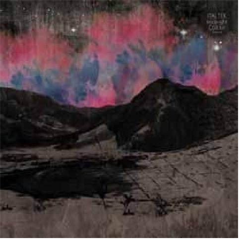 CD cover: abstract landscape with pink, blue, and black tones.