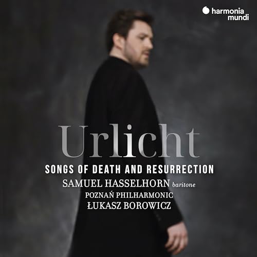 CD cover: portrait of a man in black, text “Urlicht” and orchestra details.