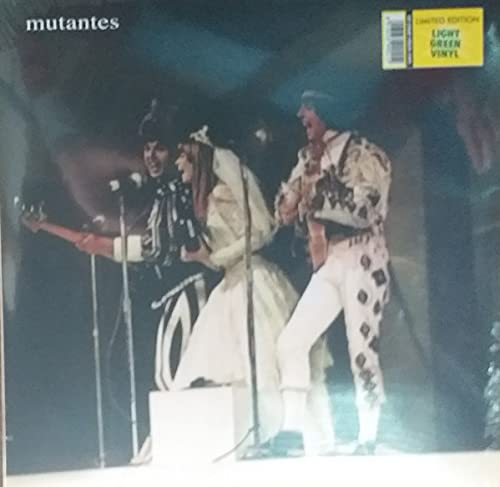 Os Mutantes album cover featuring three performers in costume.